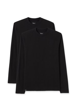 EVERYDAY LONGSLEEVE TWIN PACK - Langarmshirt - black