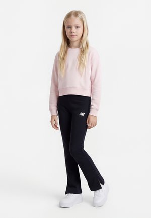 New Balance SMALL LOGO FLARE  - Leggingek - Nadrágok - caviar