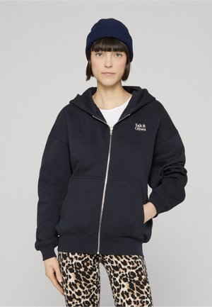 BLANK   - Sweater met rits - navy