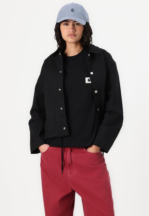 BRANDON PANT - Relaxed fit jeans - mulberry stone dyed3