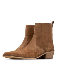 PS POELMAN TARTOR - Botines camperos - middle brown