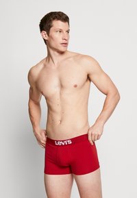 Levi's® - SOLID BASIC TRUNK 2 PACK - Onderbroeken - chili pepper Miniatuurafbeelding 1