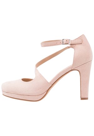 Klassiska pumps - rose