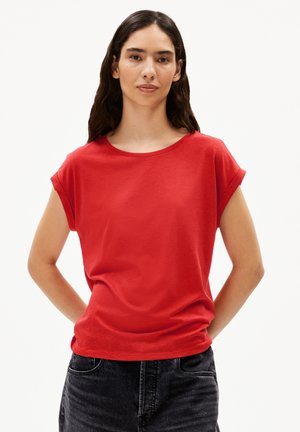 JILAANA - Basic T-shirt - coral blush