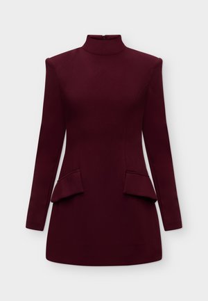Bardot, LIZET LONG SLEEVE MINI  - Коктейлна рокля/Парти рокля - burgundy