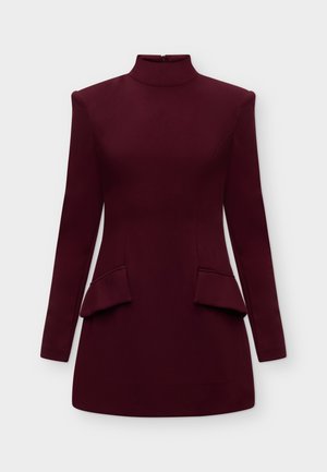 Bardot, LIZET LONG SLEEVE MINI - Коктейлна рокля/Парти рокля - burgundy