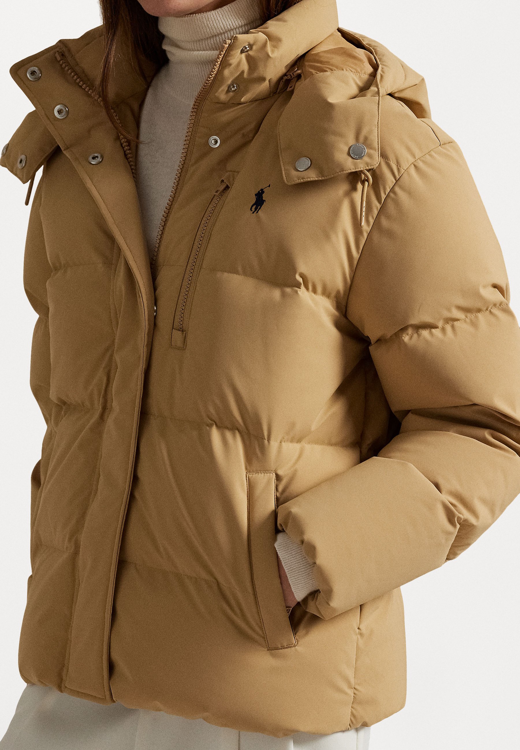 Polo Ralph Lauren QUILTED HOODED DOWN JACKET - Down jacket
