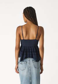 Hollister Co. BARE SHOWSTOPPER BABYDOLL  - Top - navy