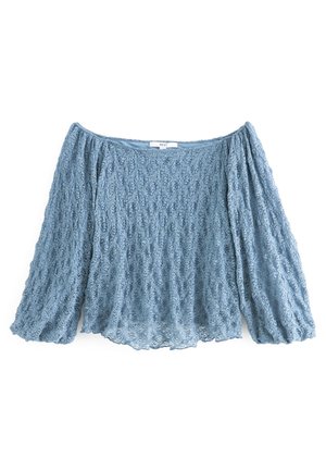 Blouse - blue