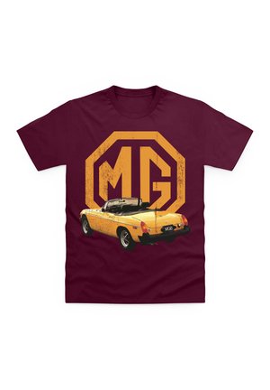 BRITISH MOTOR HERITAGE LOGO - Camiseta estampada - maroon