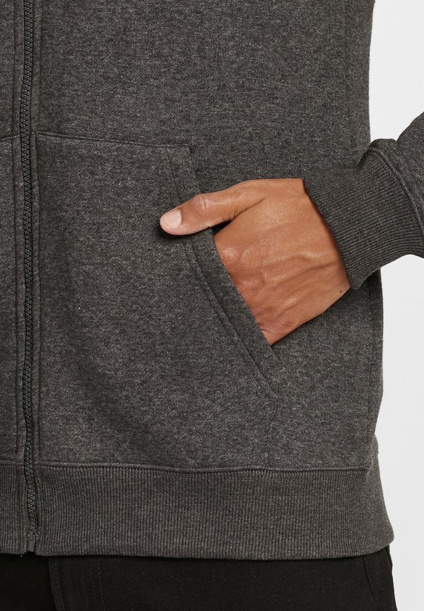 BHNuka - Zip-up sweatshirt - pewter mix2