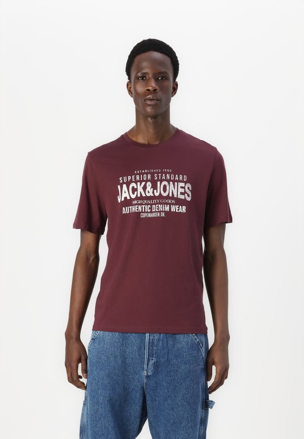 JJSIMON TEE CREW NECK 5 PACK - Print T-shirt - schwarz2