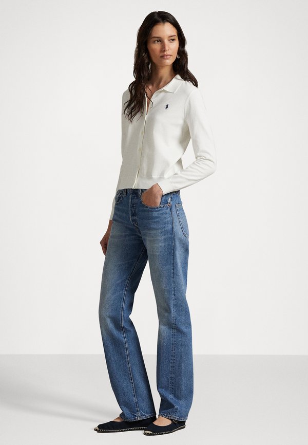 POLO COLLAR BUTTONED CARDIGAN - Cardigan2