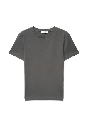 Calliope, T-SHIRT TINTA UNITA - T-shirt basic - grigio scuro