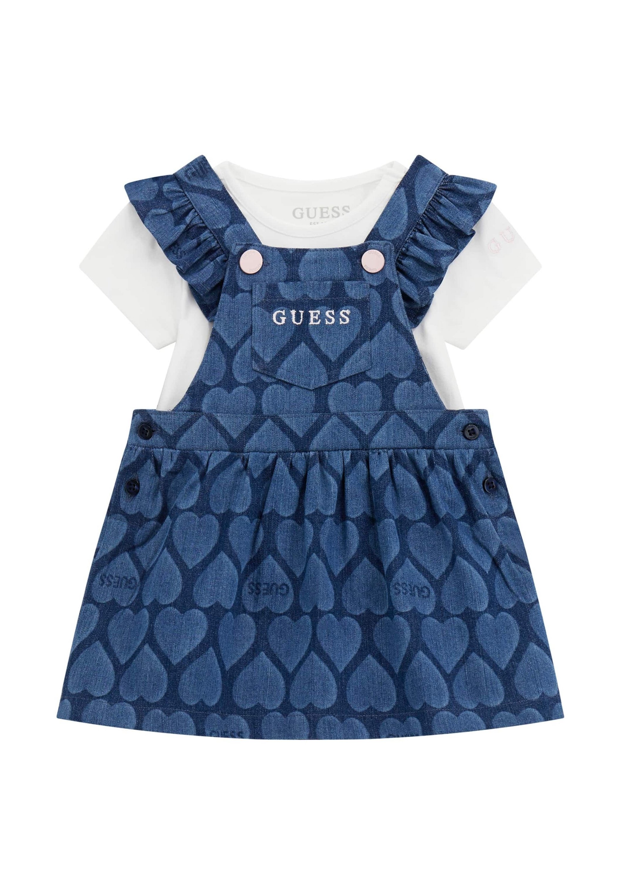 Body Neonato Tifoso Calcio - Cuore Giallorosso In Cotone Jersey, Manica Corta - Foto 12