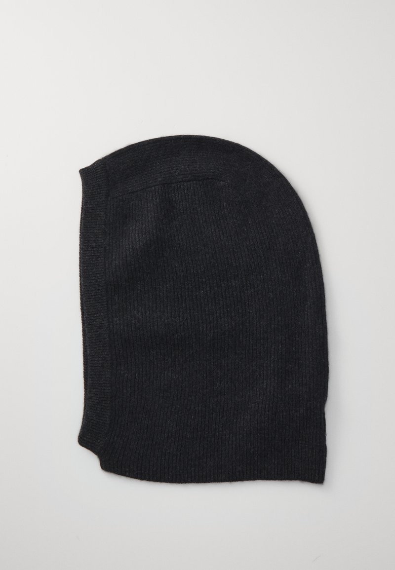 KNITID CASHMERE CLASSIC BALACLAVA UNISEX - Σκούφος - charcoal