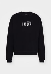 RELAX FIT CREWNECK - Mikina - black