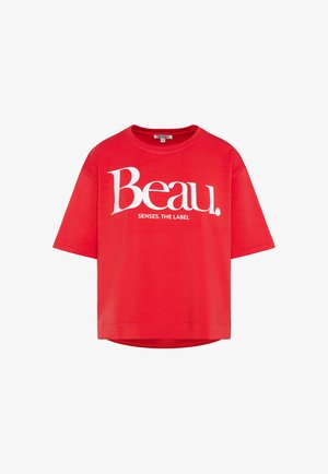 SENSES.THE LABEL, T-Shirt print - spicy red