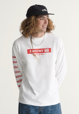 Vans, I NEED MY - Top s dlouhým rukávem - white