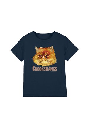 Cotton Soul, HARRY POTTER CROOKSHANKS COLOR UNISEX - Print T-shirt - dark blue