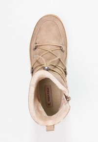 Anna Field Šněrovací kotníkové boty - beige