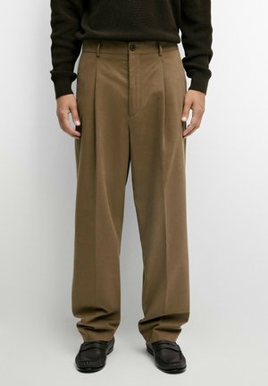 Massimo Dutti, Trousers - brown