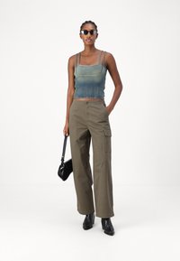 Diesel MADDY - Top - blue denim