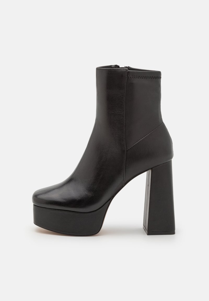 ALDO Enkellaarsjes met hoge hak zwart