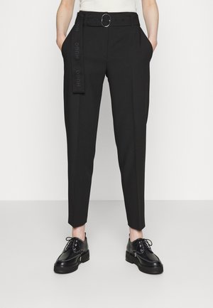 Stoffhose - black