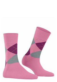 FALKE SENSITIVE ARGYLE - Socken - flamingo
