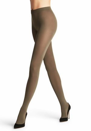 FALKE COTTON TOUCH - Collants - military (7826)