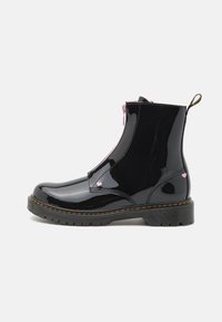 Dr. Martens BEX HEART ZIP BOOT  - Klasszikus bokacsizmák - black/pale pink