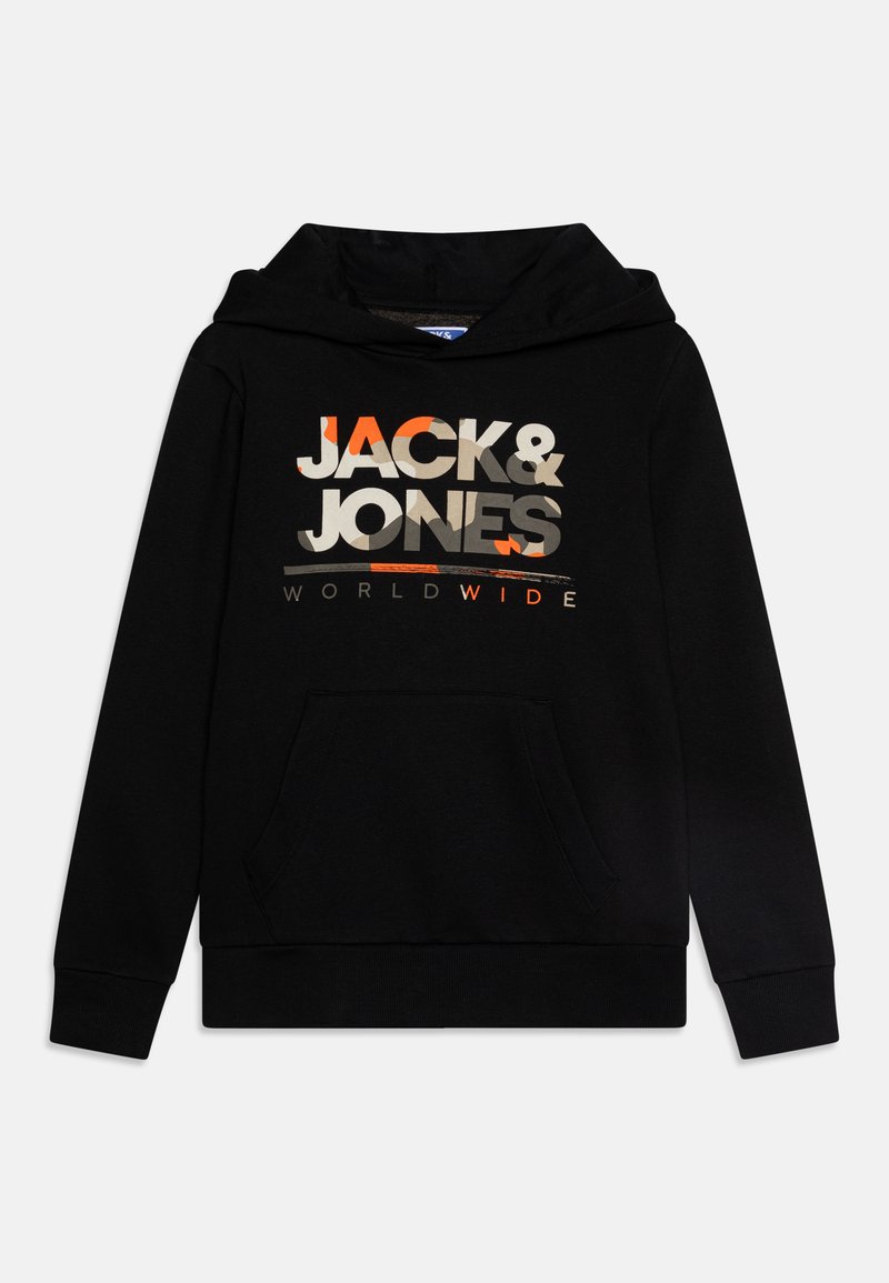 Jack & Jones Junior JJLUKE HOOD - Mikina s kapucňou - black