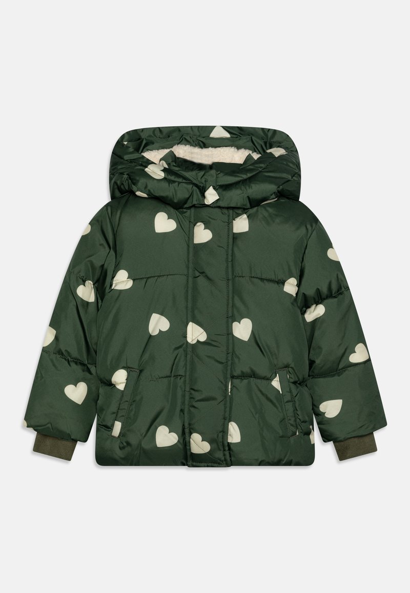 GAP COZY PUFFER TODDLER GIRL Winter jacket deep depths green/khaki