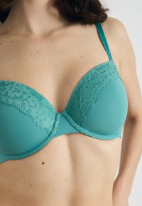 DORINA YAHARA 2 PACK - Kaarituelliset rintaliivit - green/pink