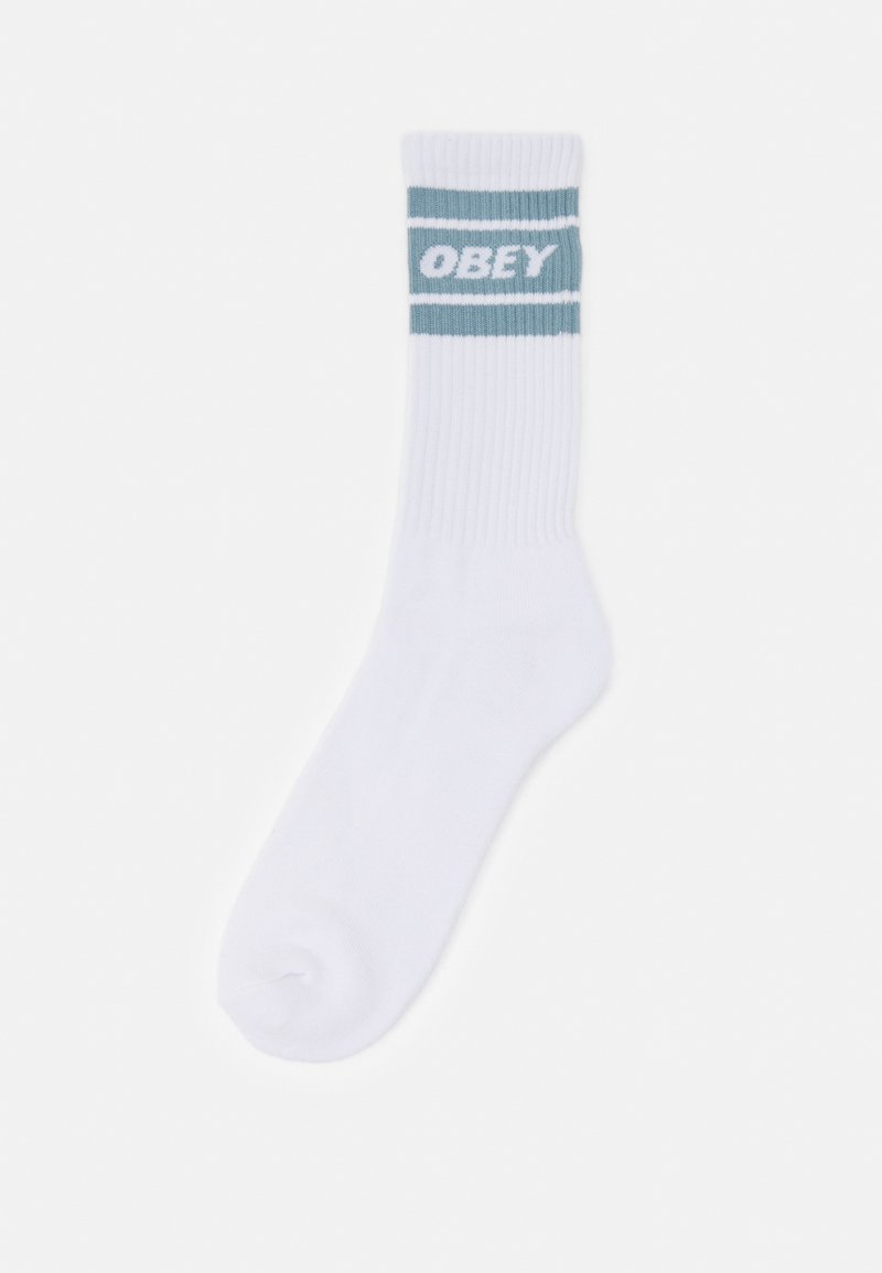 Obey Clothing COOPER SOCKS UNISEX - Meias - white/good grey