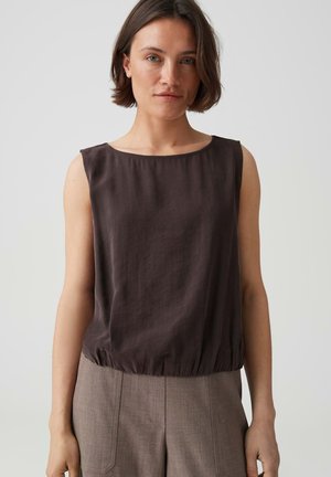 OPUS, CROPPED O-SHAPE - Top - affogato