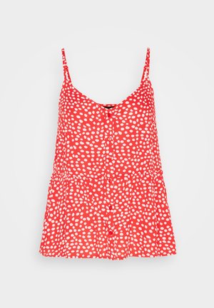 Pieces, PCTALA SLIP - Débardeur - high risk red