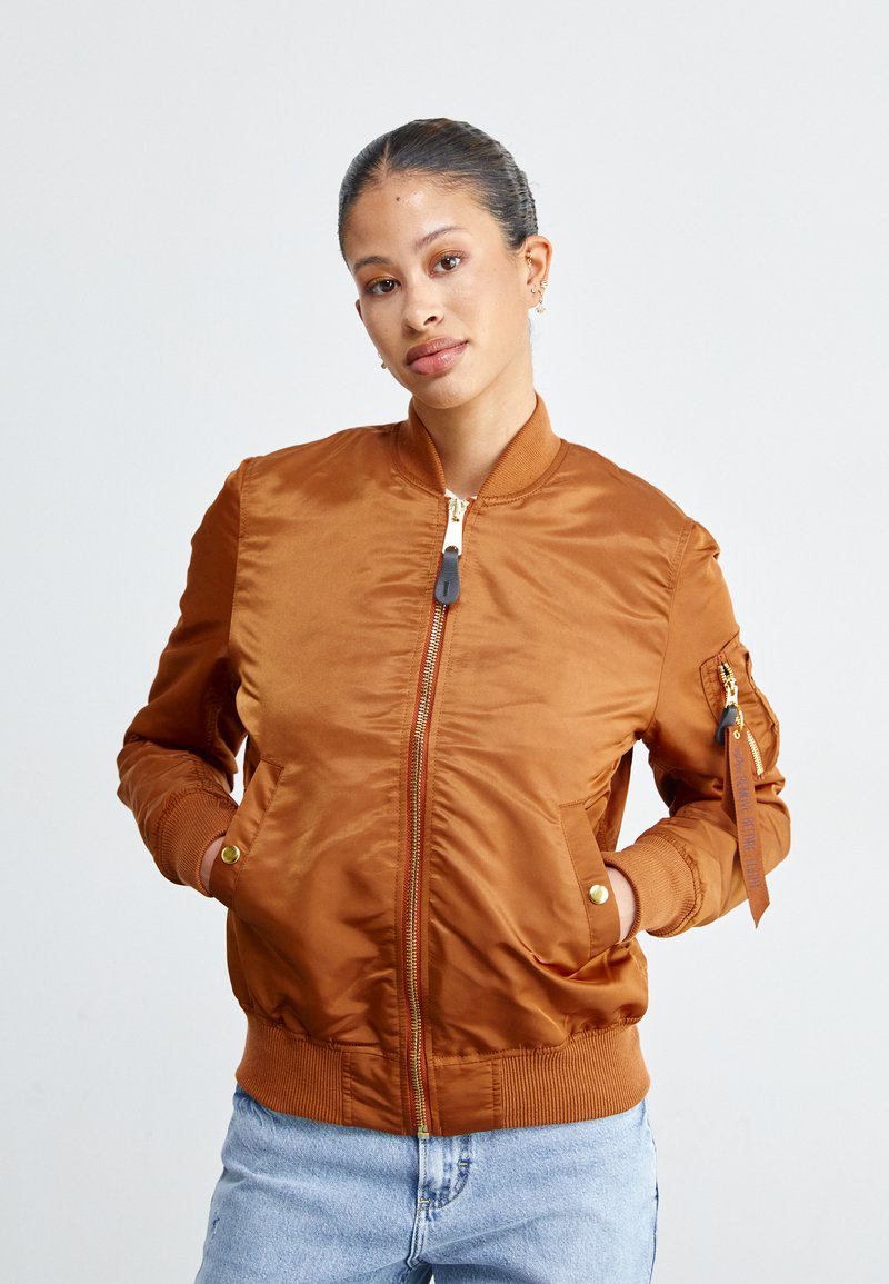 Alpha Industries Bomber jakna - hazel brown