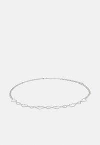 HEART CHAIN BELT - Opasok - silver-coloured