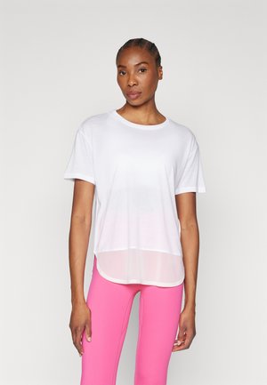 ONLY Play ONPFLIP ON LOOSE TRAIN TEE - T-shirt basique - white