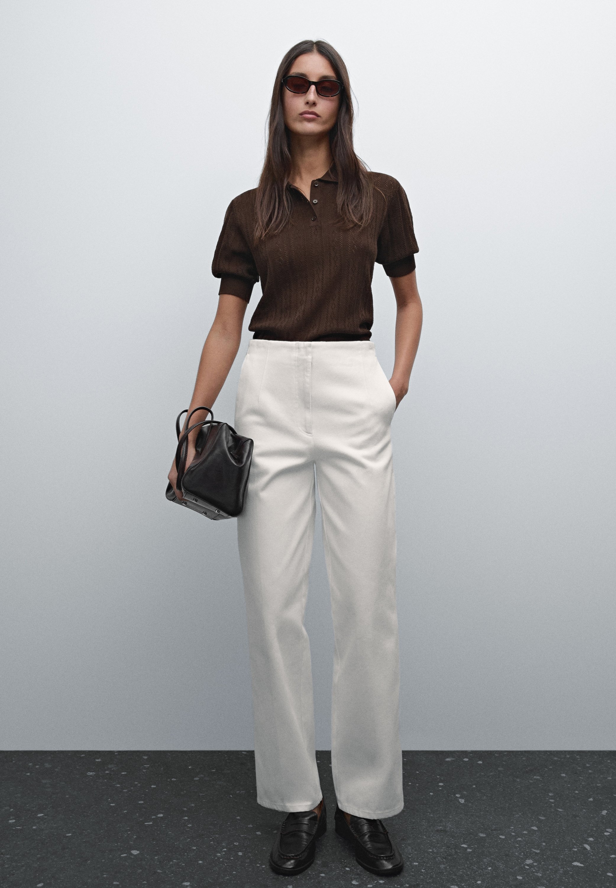 Massimo Dutti【NEW】Straight trousers with wide waistband 05003569802-o11.jpg?ts=