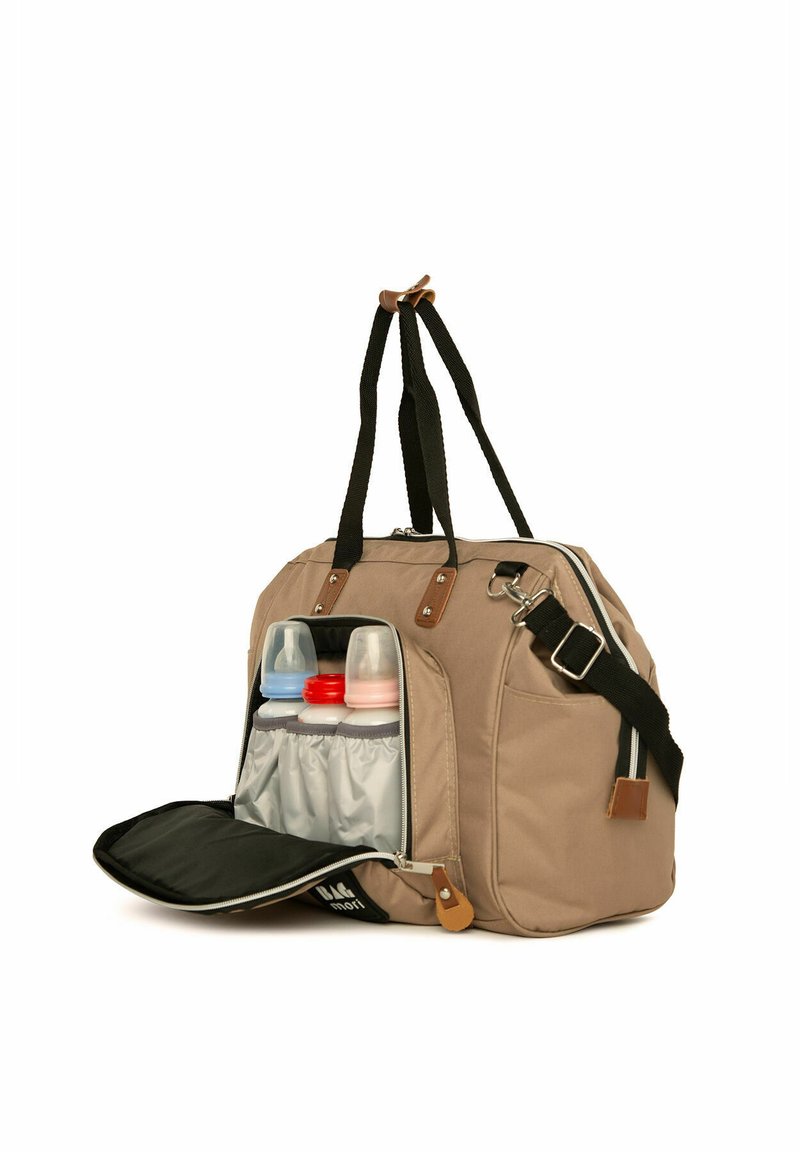 Zaino Fasciatoio Boxy Grigio in Ecopelle Petunia Pickle Bottom