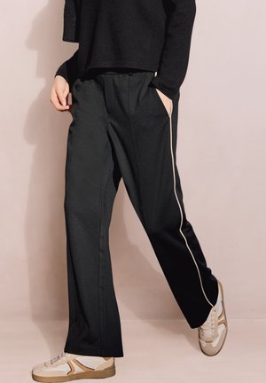 Street One Studio STRAIGHT LEG - Broek - schwarz
