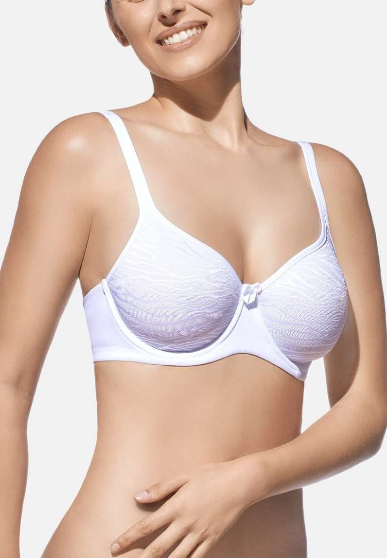 Creaciones Selene VERA - Sujetador con aros - blanco