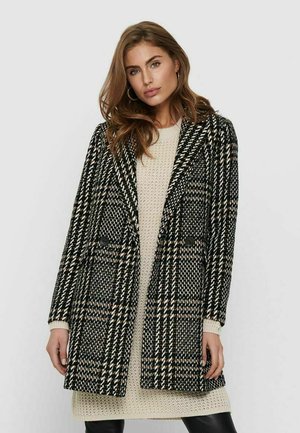 Short coat - black,brown, beige