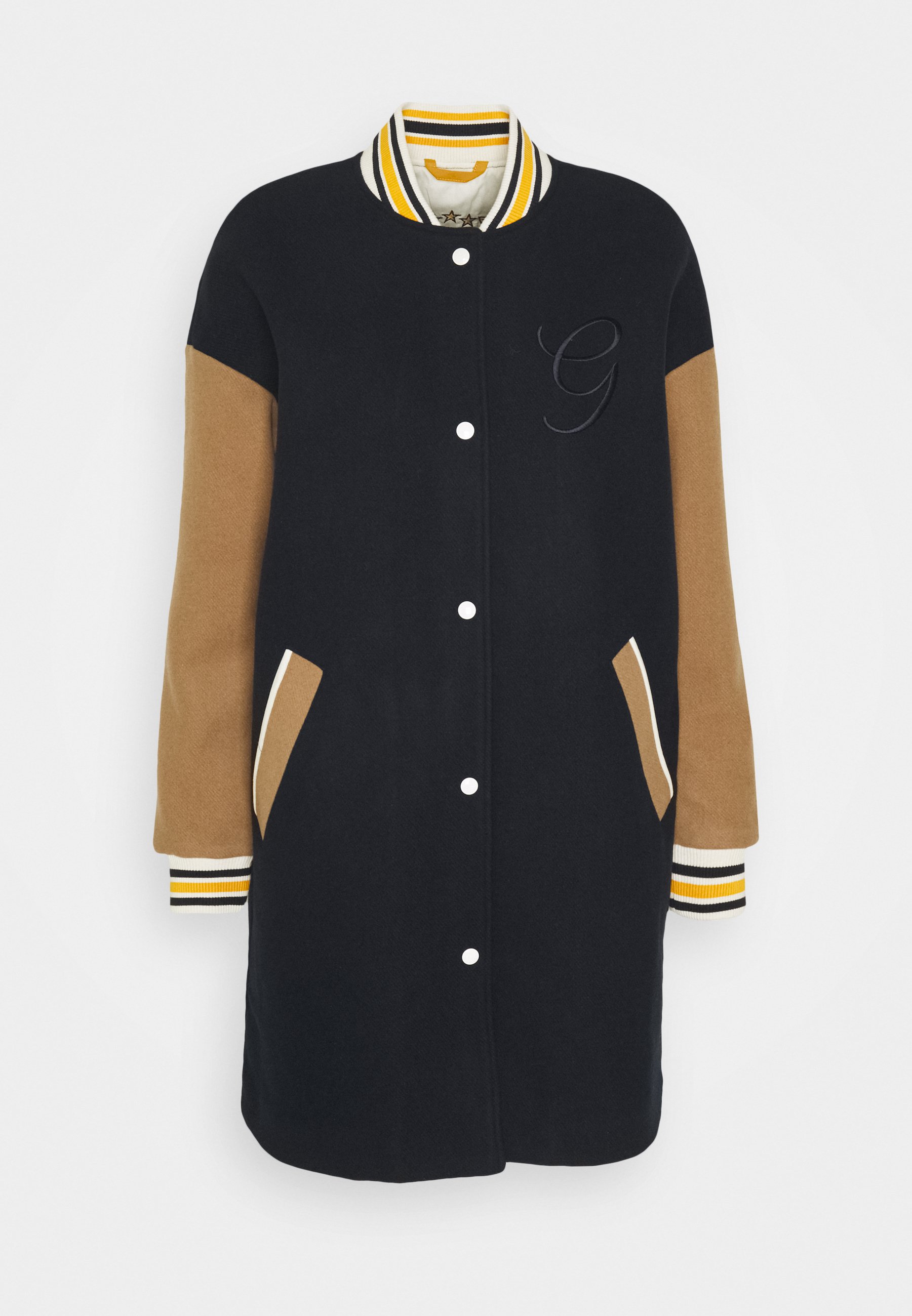 long varsity jacket