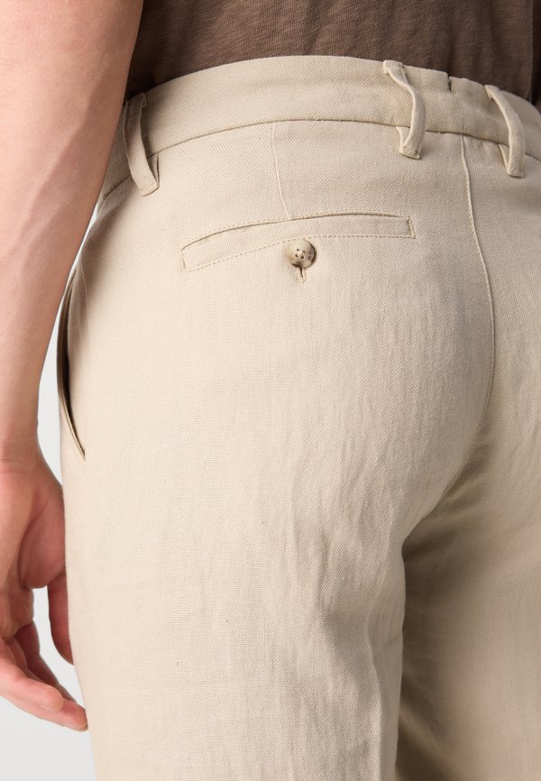 BUNKRIS - Trousers - mottled beige3
