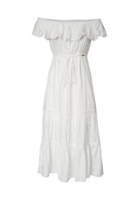 INFLUENCER OFF-SHOULDER - Vestido informal - white