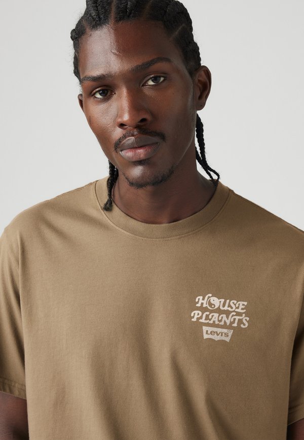 RELAXED FIT TEE  - Print T-shirt - beige2